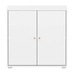 Cómoda 2 puertas SAGA Flexa blanco-roble