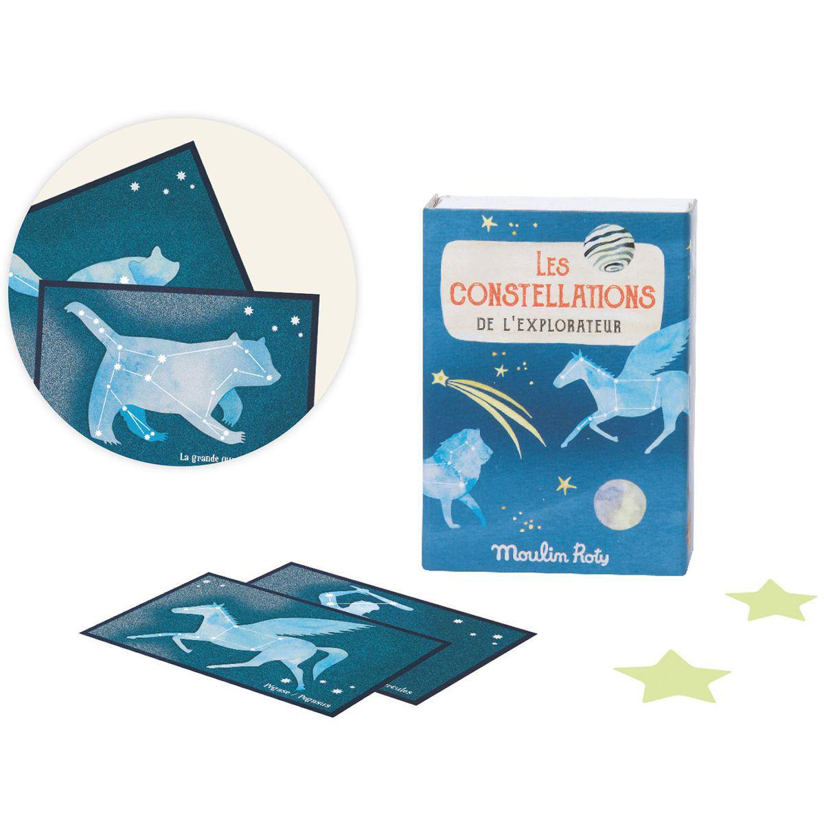 Constellations phosphorescentes explorateur LE JARDIN DU MOULIN Moulin Roty
