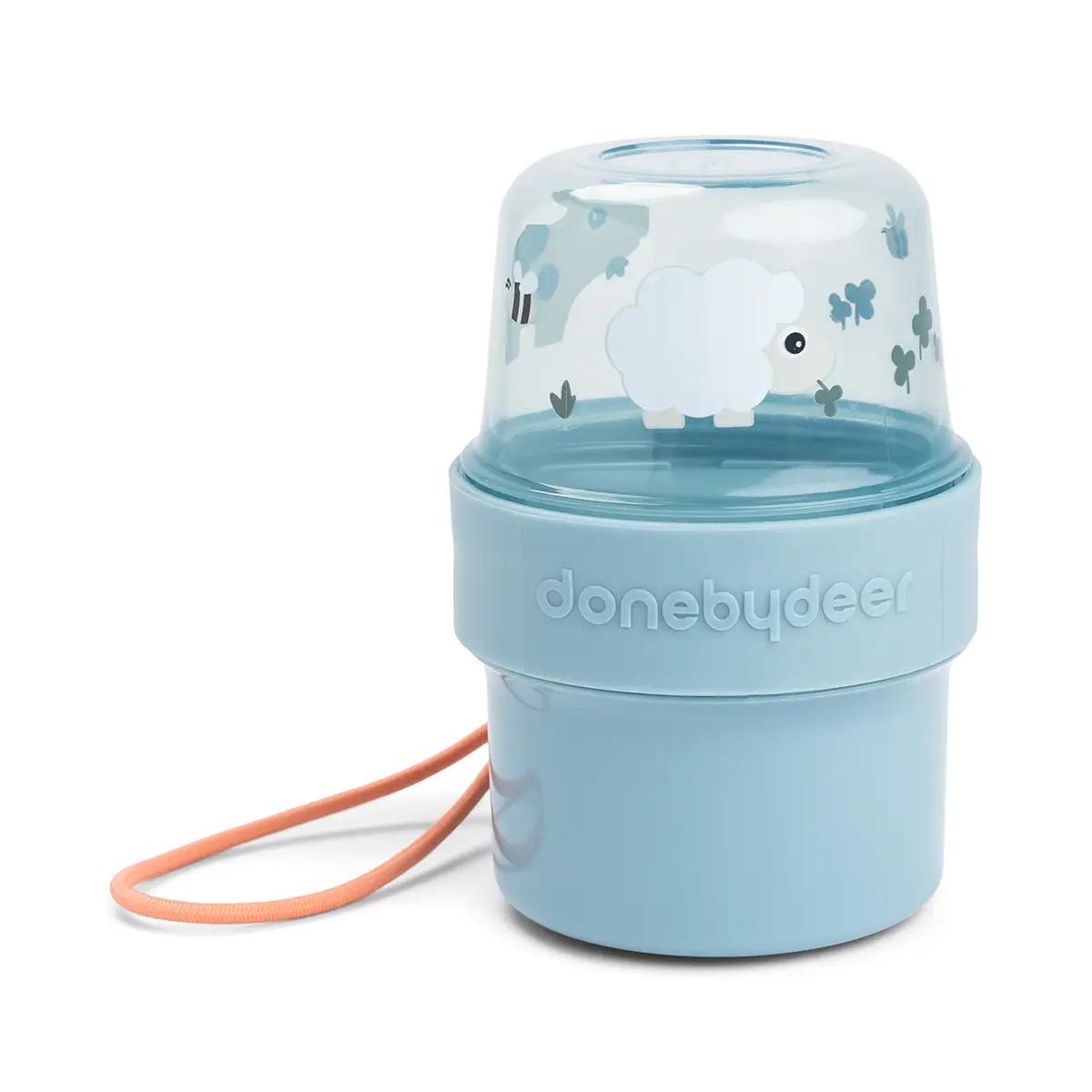 Contenant à collation S Tiny farm Done by deer Blue