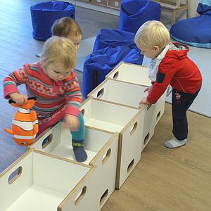 Convertible chair ZIGGY Debreuyn Multiplex white HPL - seat white