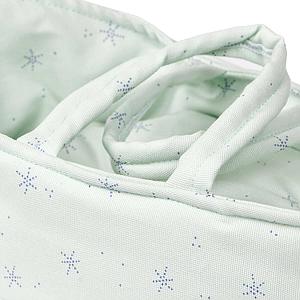 Couffin poupée 26 cm STARS vert