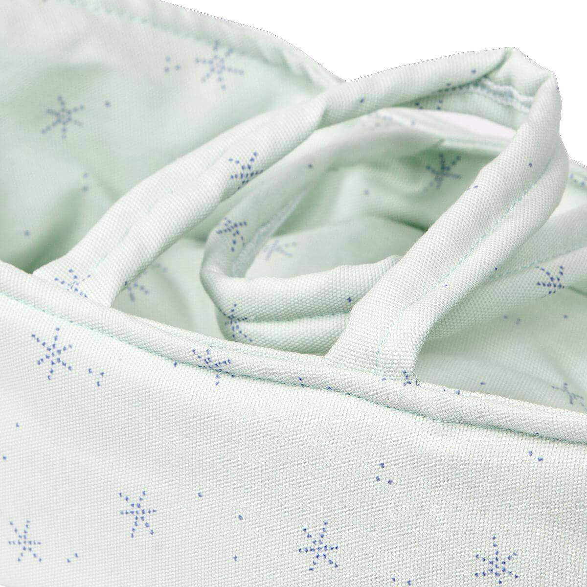 Couffin poupée 26cm STARS vert