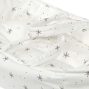 Couffin poupée 36 cm STARS blanc
