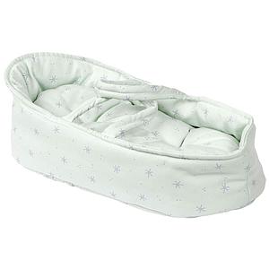 Couffin poupée 36 cm STARS vert