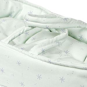 Couffin poupée 36 cm STARS vert