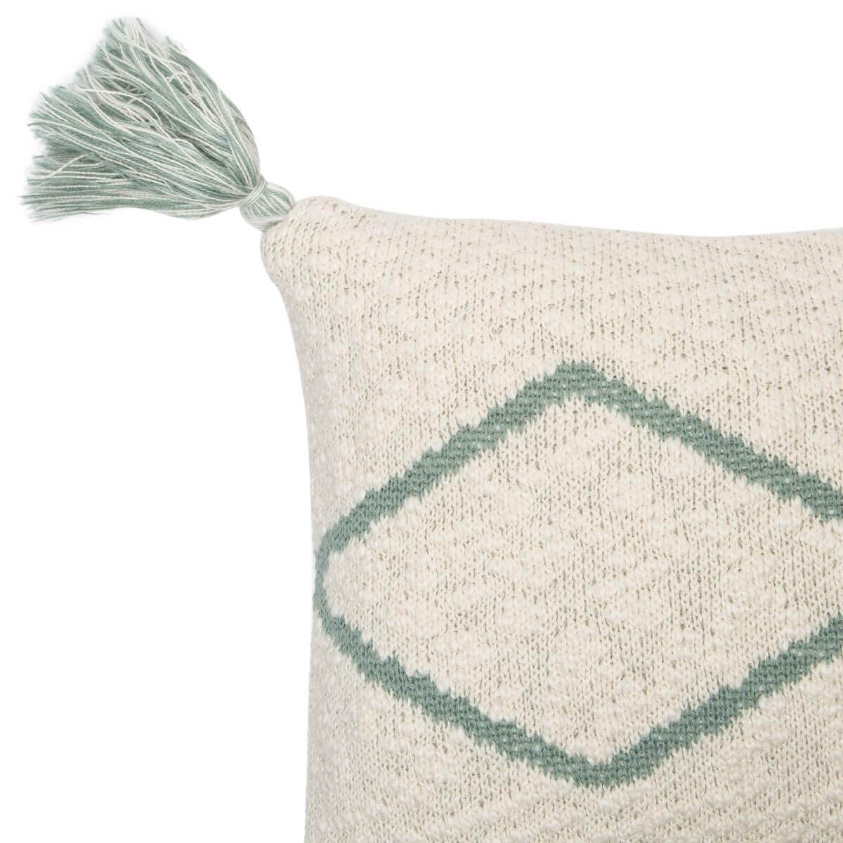 Coussin 25x40cm LITTLE OASIS Lorena Canals Nat-Indus Blue