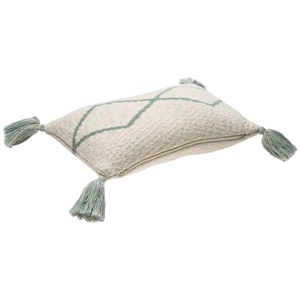 Coussin 25x40cm LITTLE OASIS Lorena Canals Nat-Indus Blue