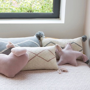 Coussin 25x40cm LITTLE OASIS Lorena Canals Nat-Indus Blue