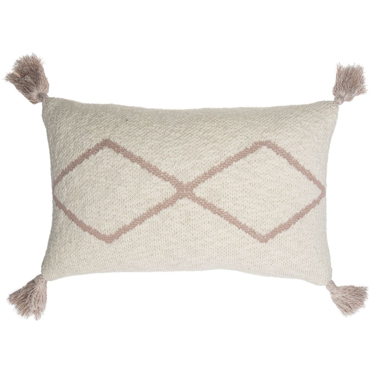 Coussin 25x40cm LITTLE OASIS Lorena Canals Nat-Pale Pink