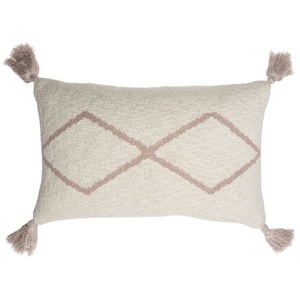 Coussin 25x40cm LITTLE OASIS Lorena Canals Nat-Pale Pink