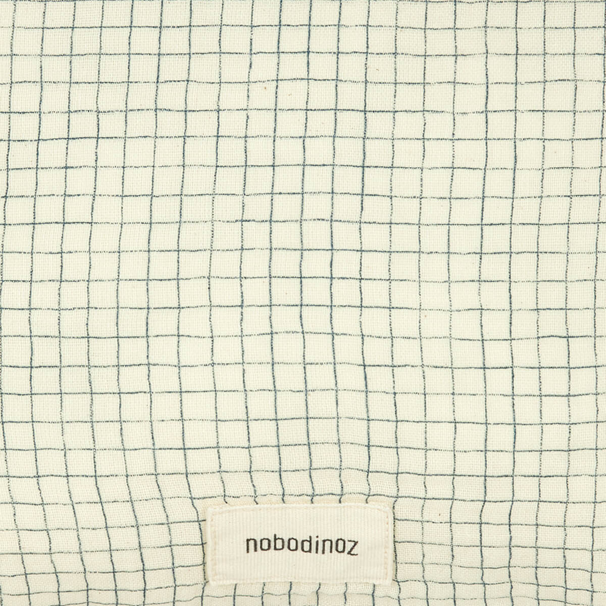 Coussin 35x23cm WABI SABI Nobodinoz blue grid