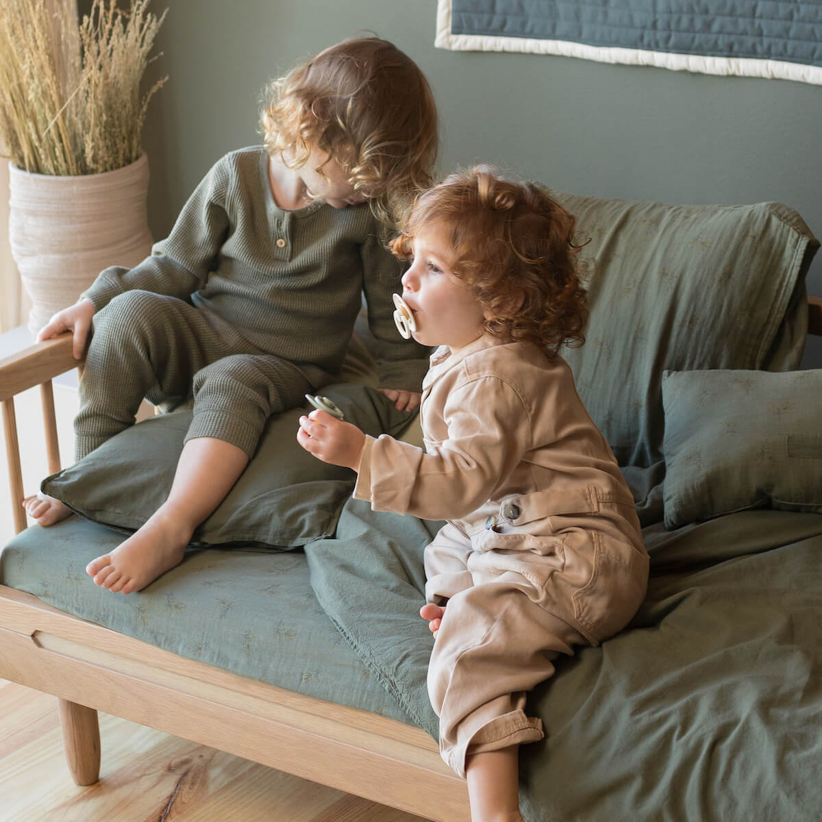 Coussin 35x23cm WABI SABI Nobodinoz Dots Ginger