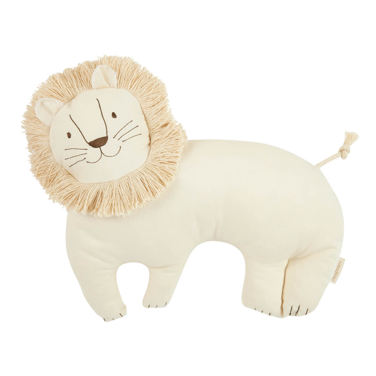 Coussin 39x33cm lion Nobodinoz