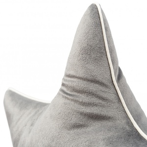 Coussin 40x40cm ARISTOTE STAR VELVET Nobodinoz slate grey