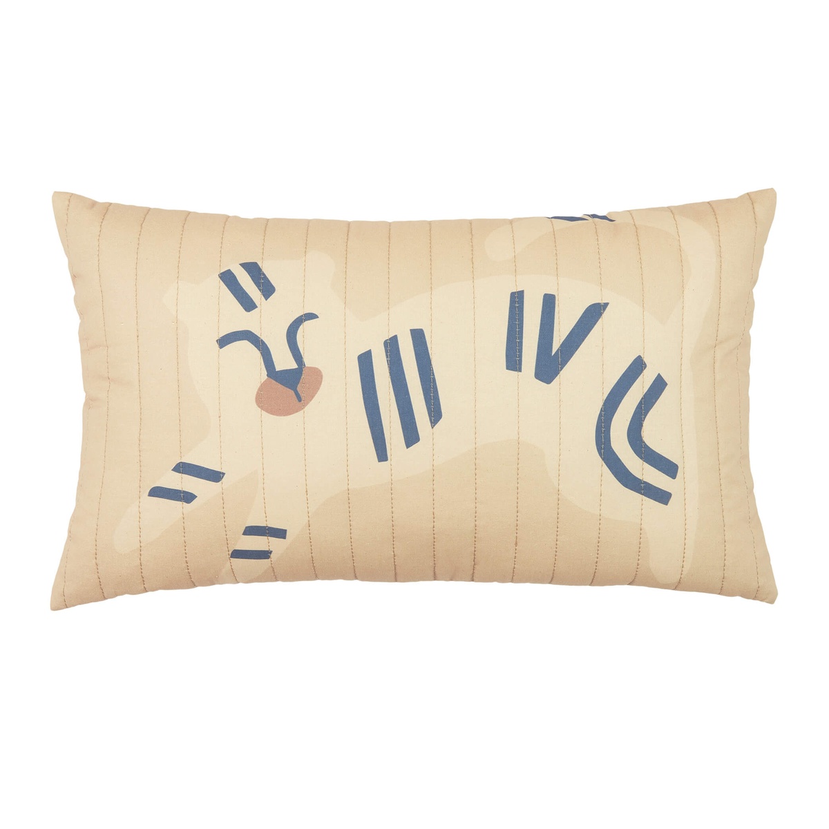 Coussin 45x30cm LANDSCAPE Nobodinoz blue tiger