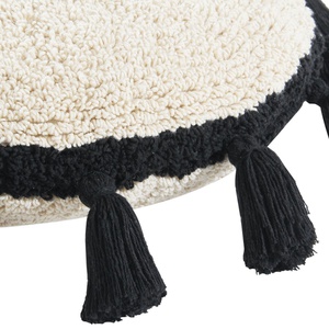 Coussin 48cm CIRCLE Lorena Canals Black