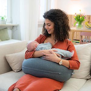 Coussin allaitement BUDDY Doomoo chiné anthracite