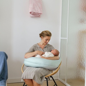 Coussin allaitement BUDDY Doomoo Cloudy Kaki