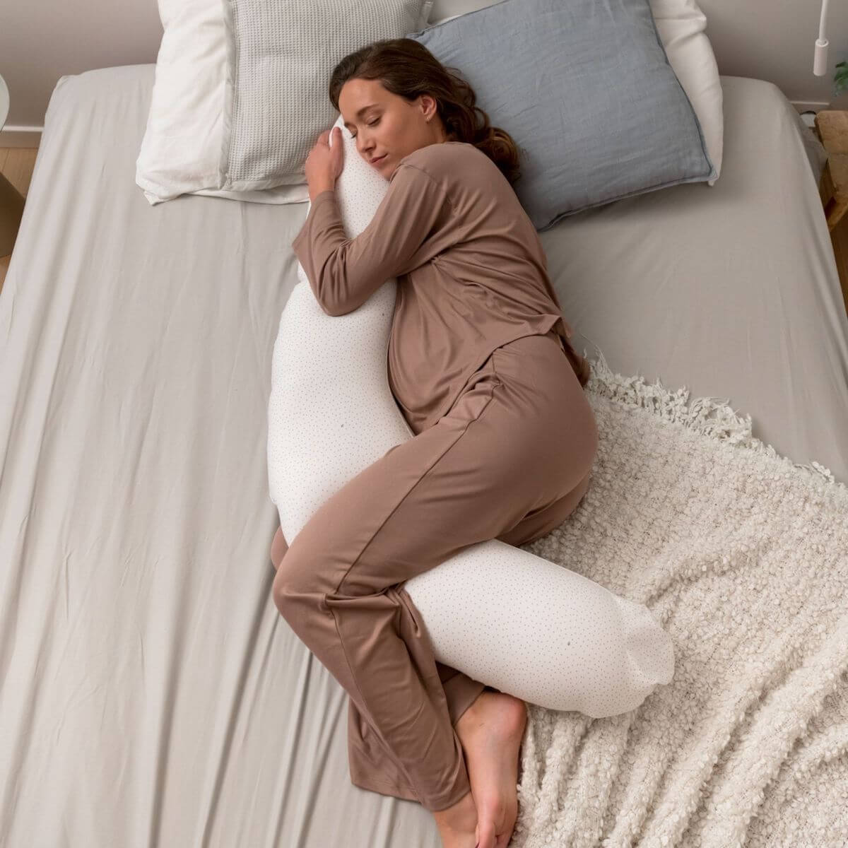 Coussin allaitement BUDDY Doomoo Silver Dots