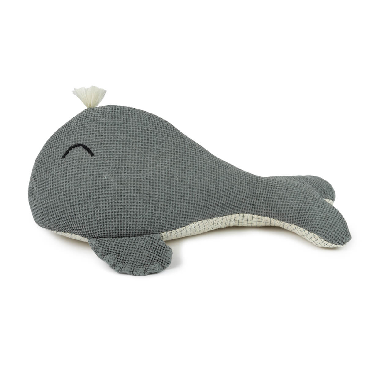 Coussin baleine 42x20cm WABI SABI Nobodinoz