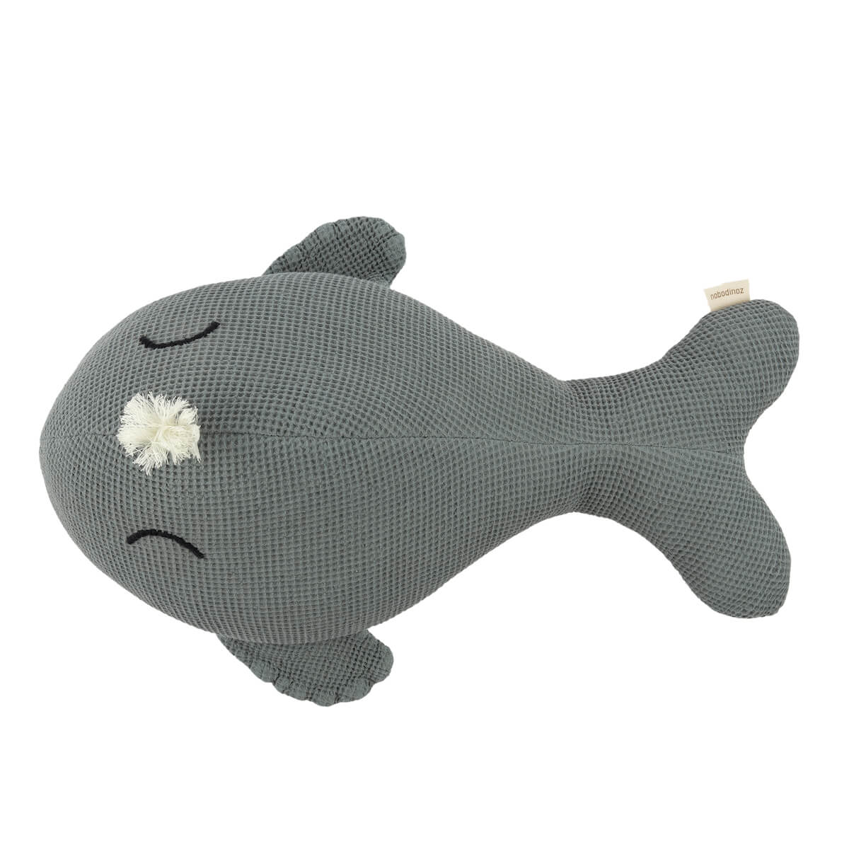 Coussin baleine 42x20cm WABI SABI Nobodinoz