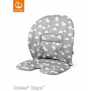 Coussin bébé chaise haute STEPS Stokke gris nuage