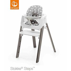 Coussin bébé chaise haute STEPS Stokke gris nuage