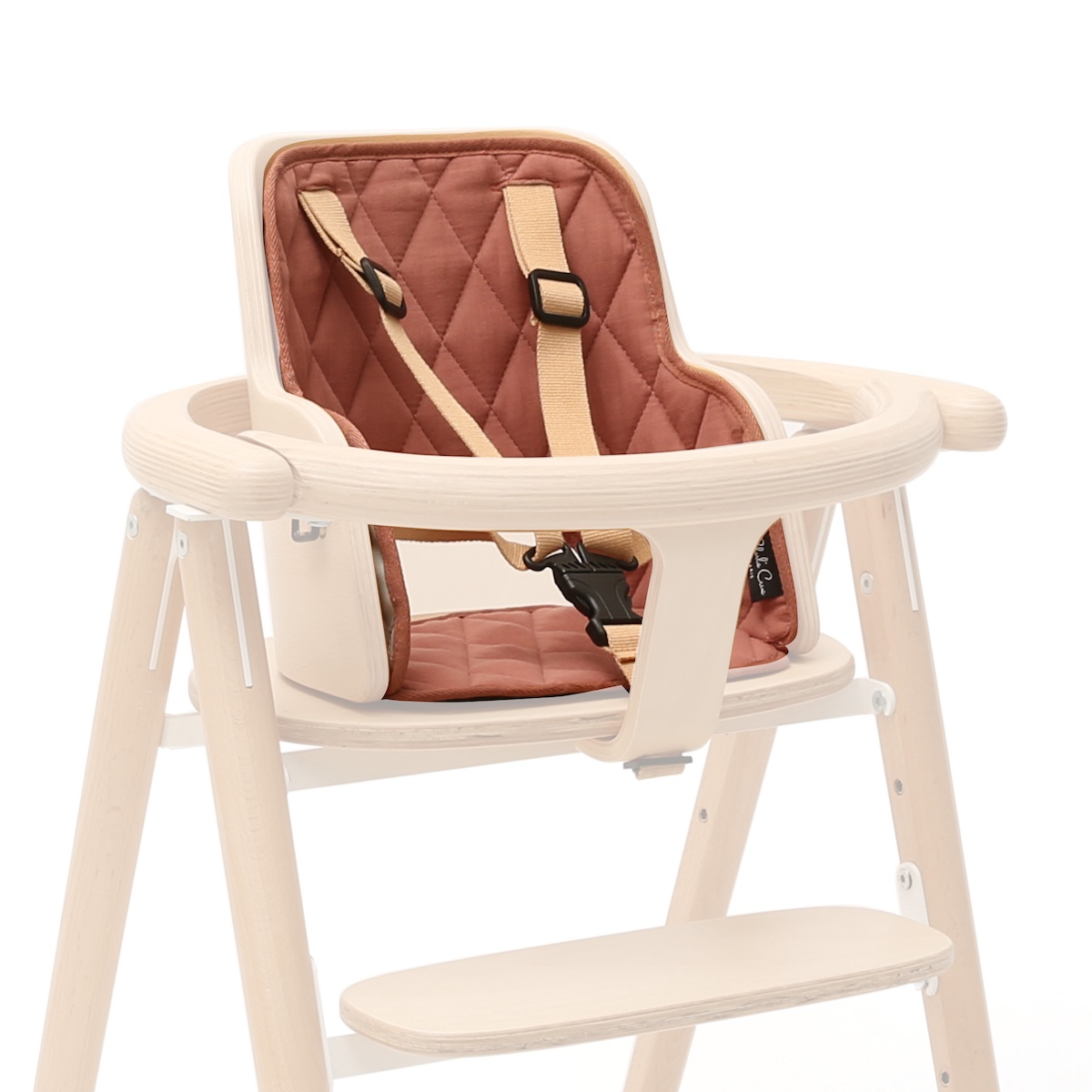 Coussin chaise haute TOBO Charile Crane Bois de Rose