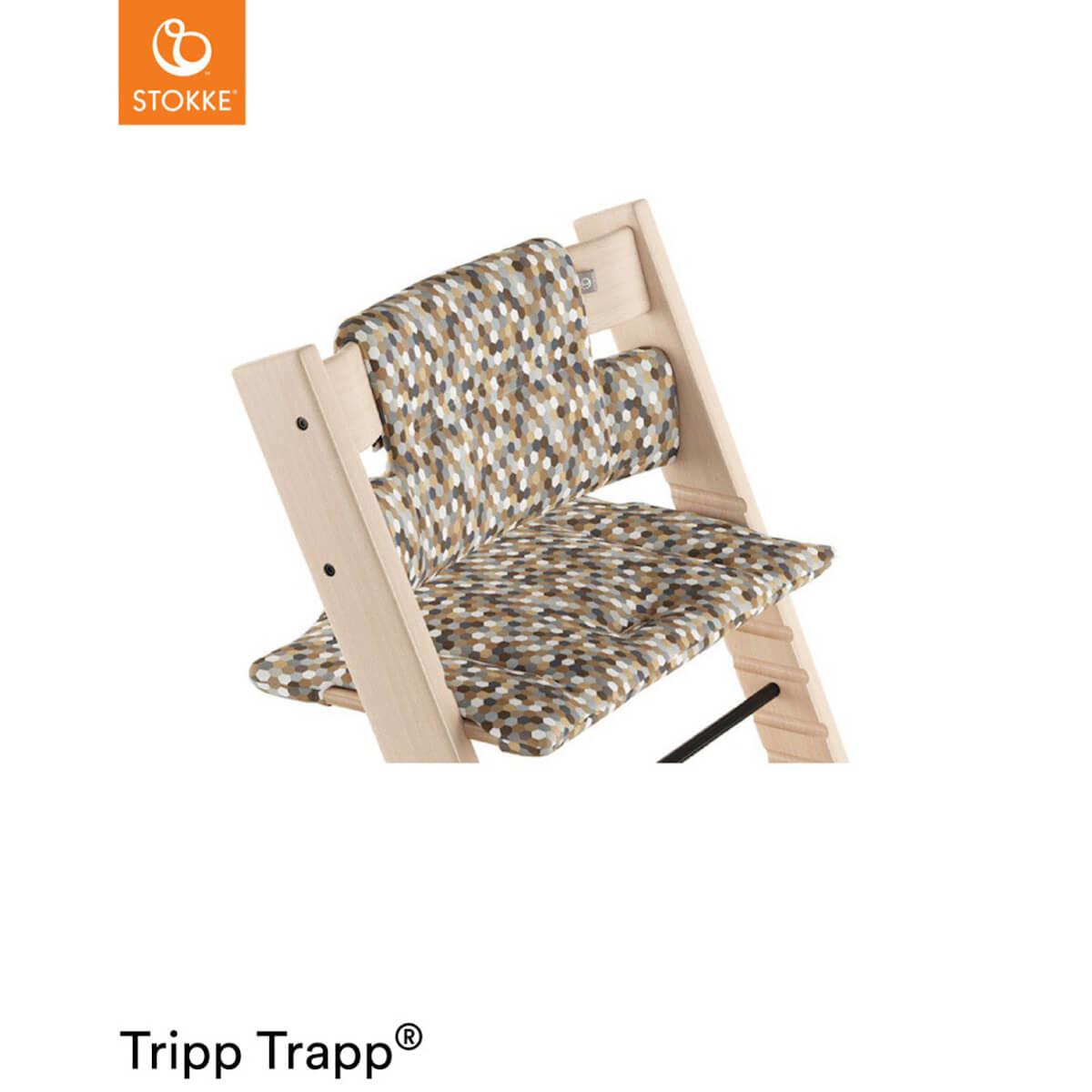 Coussin chaise haute TRIPP TRAPP Stokke Honeycomb Calm