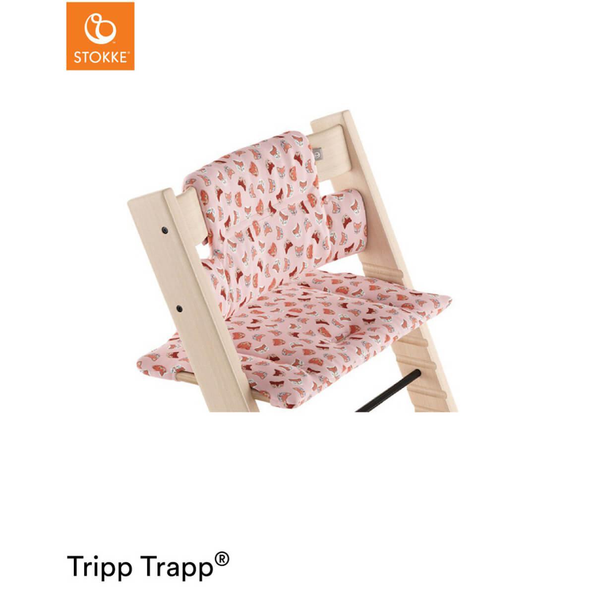 Coussin chaise haute TRIPP TRAPP Stokke Pink Fox