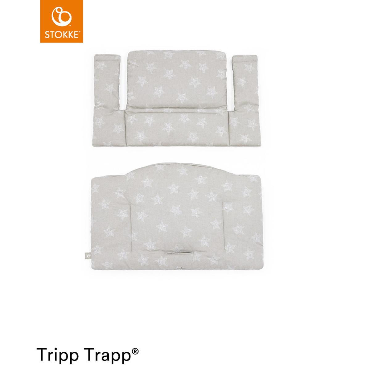 Coussin chaise haute TRIPP TRAPP Stokke Stars silver