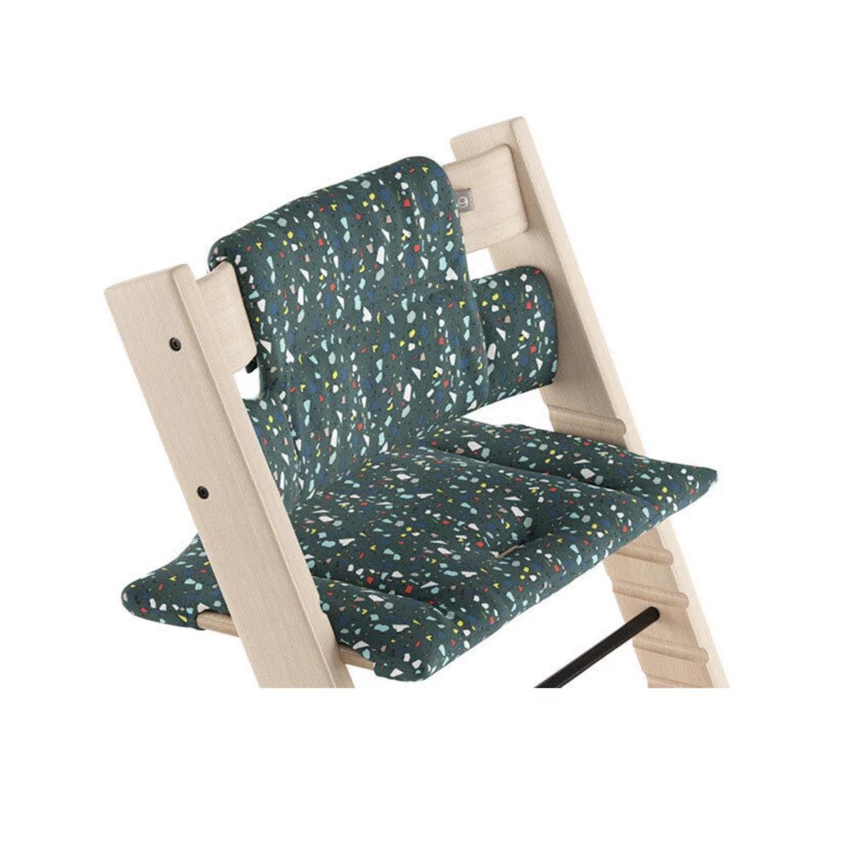 Coussin chaise haute TRIPP TRAPP Stokke Terazzo Petrol