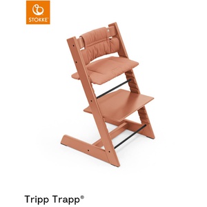 Coussin chaise haute TRIPP TRAPP Stokke terracota
