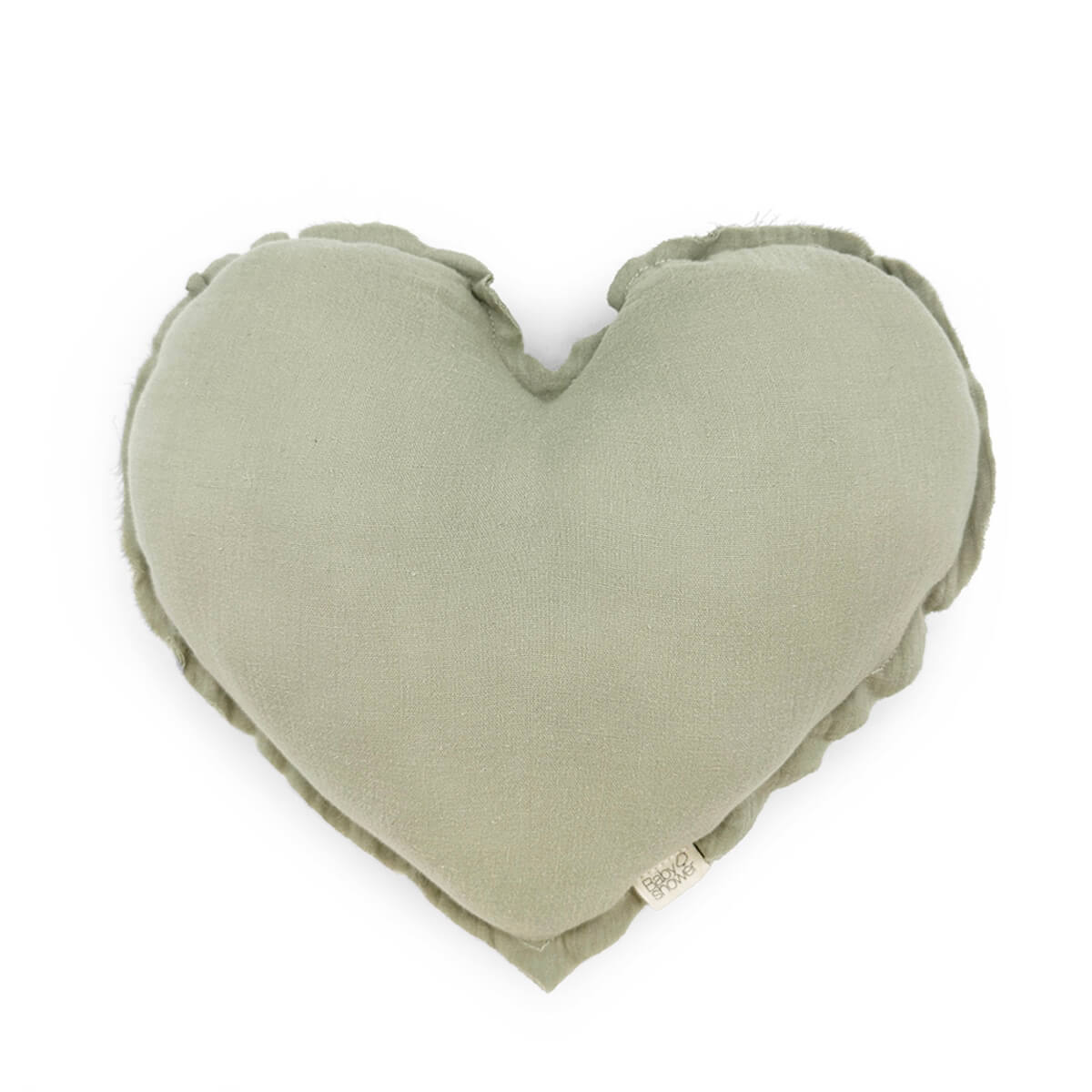 Coussin COEUR Babyshower dune powder