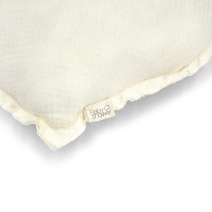 Coussin COEUR Babyshower ivory powder