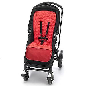 Coussin confort pour poussette by SkipHop rouge