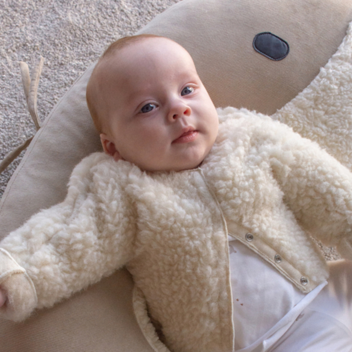 Coussin d'allaitement BALEINE MOMO Nanami sand