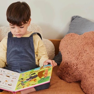 Coussin de sol 40x50cm CLOUDS Lorena Canals Chestnut