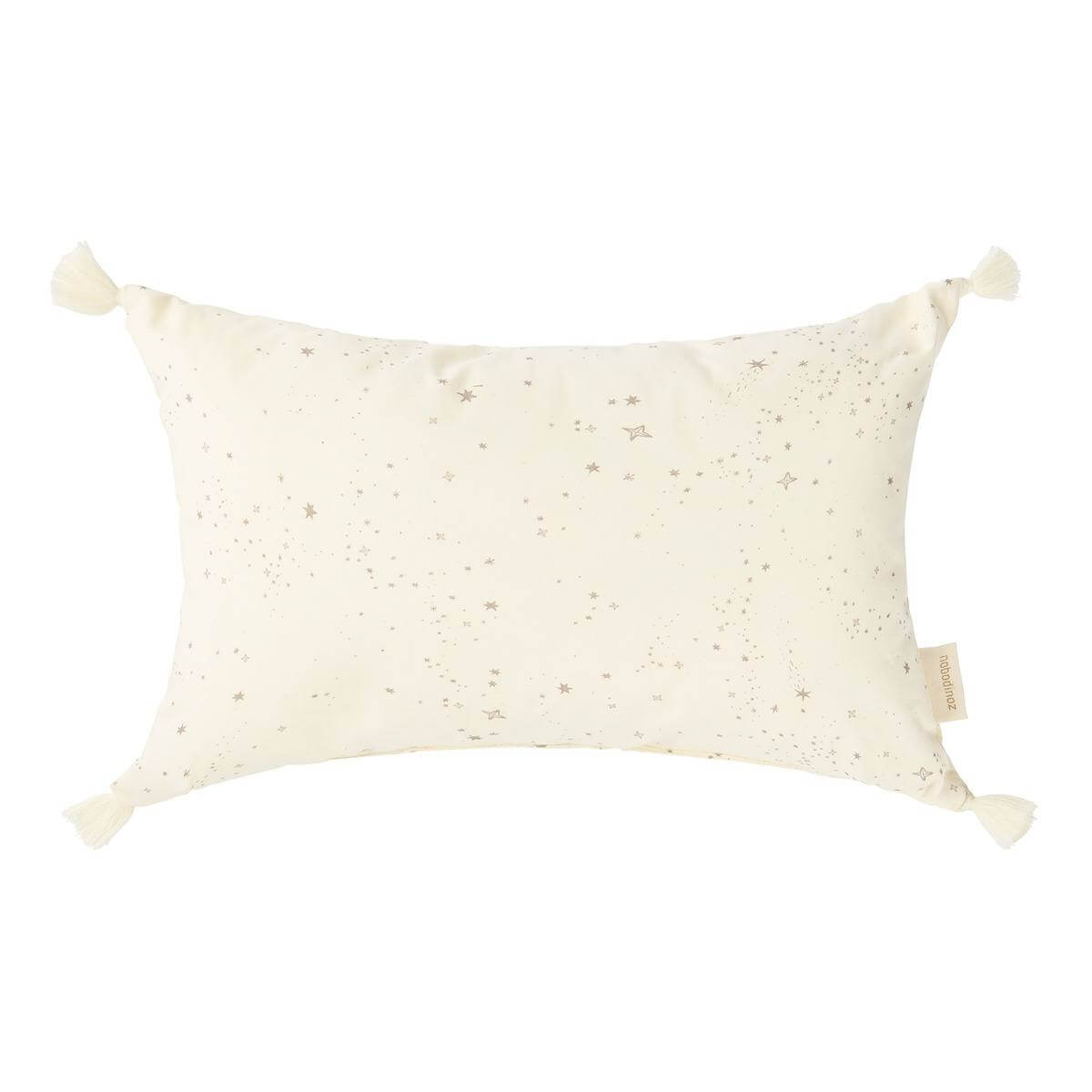 Coussin déco 20x35cm STORIES Nobodinoz natural milky way