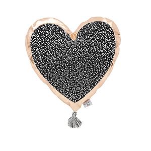 Coussin déco 40cm coeur DOTTIE Lifetime 