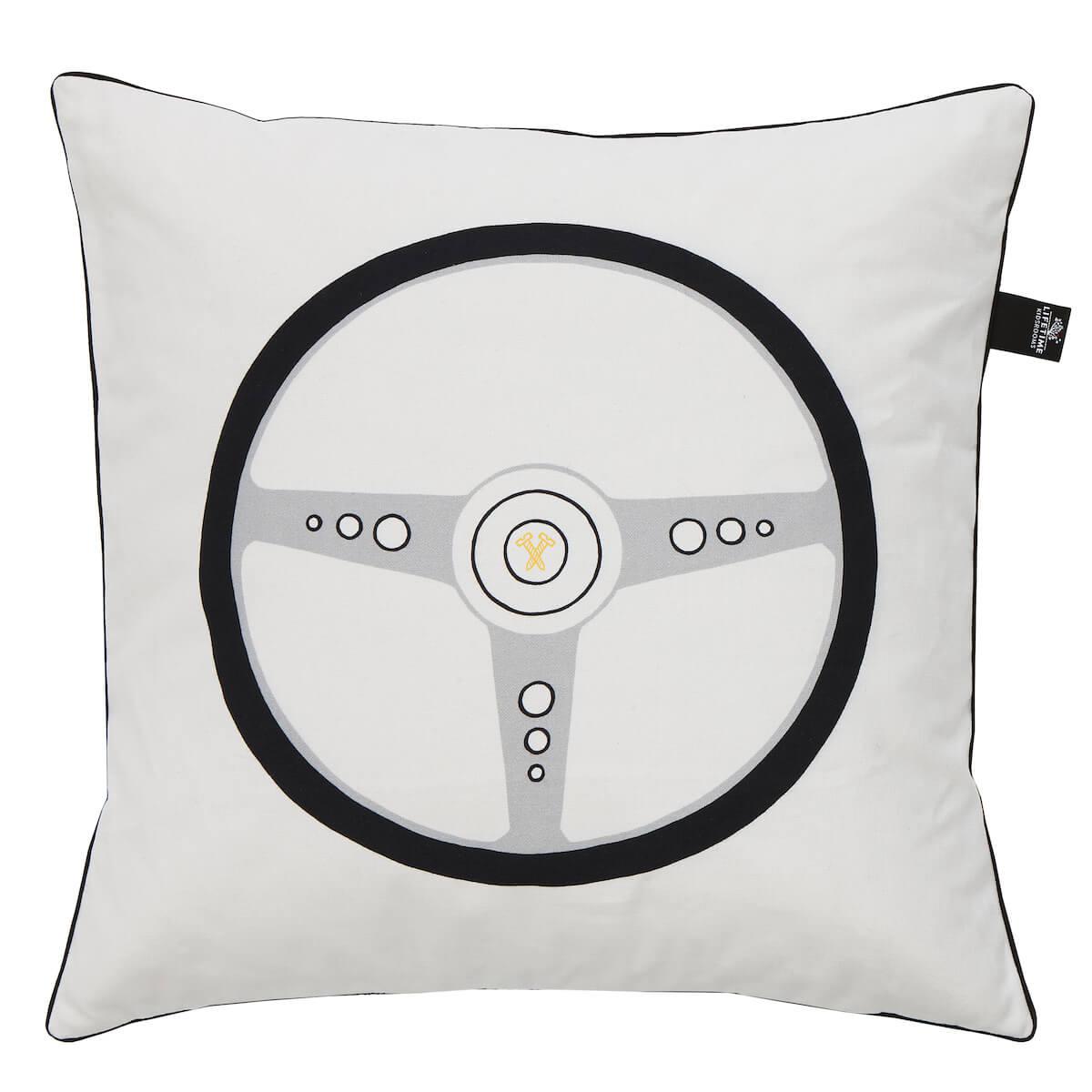 Coussin déco 50x50cm ROAD TRIP STEER Lifetime