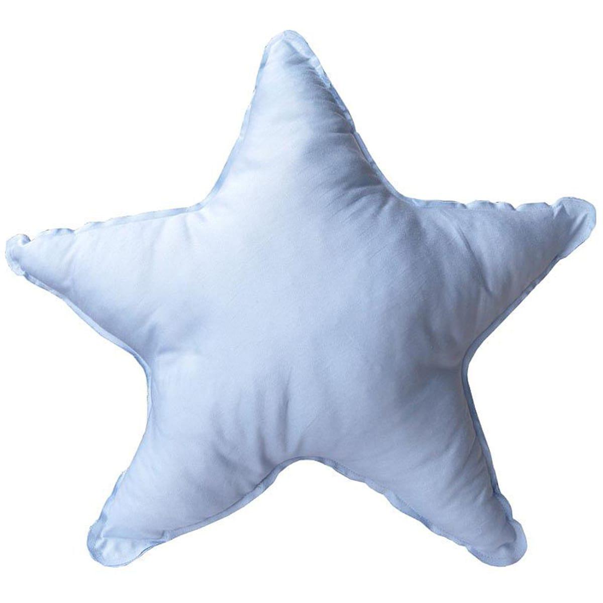 Coussin étoile enfant Abitare Kids bleu clair