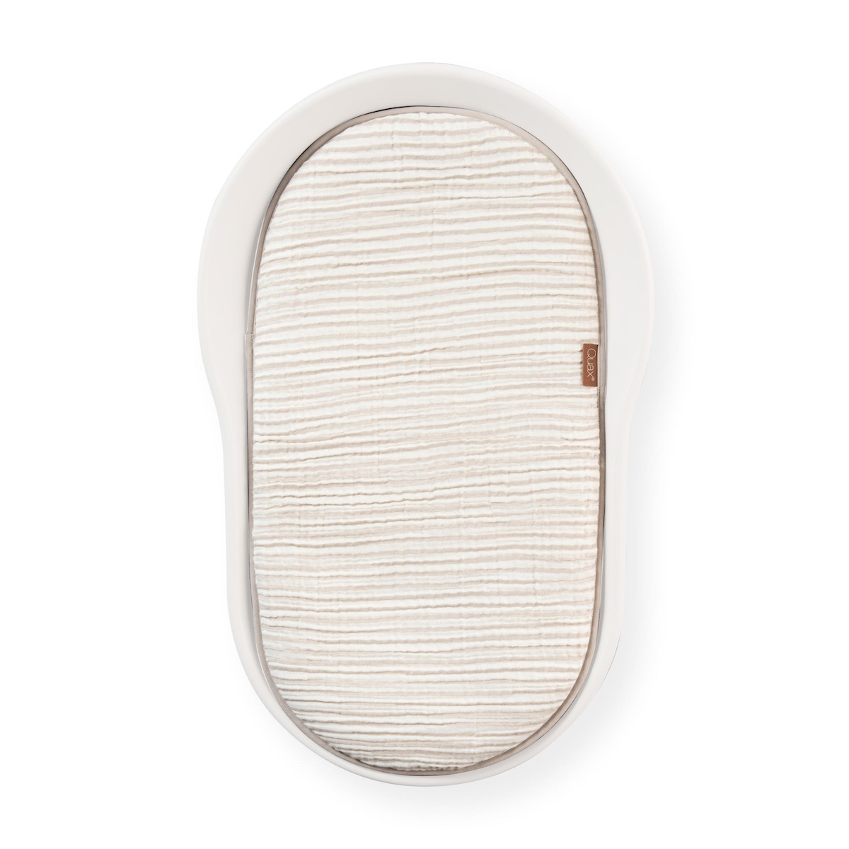 Coussin pour matelas à langer Mamee NATURAL Quax stripes