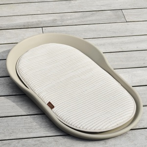 Coussin pour matelas à langer Mamee NATURAL Quax stripes