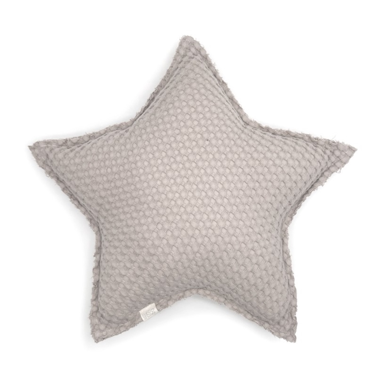 Coussin STAR Babyshower gofre latte