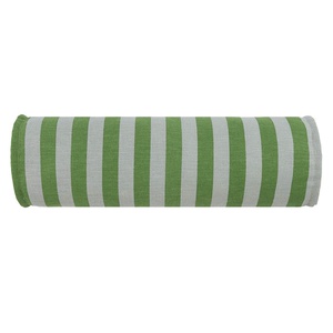Coussin traversin VIBES  Nobodinoz Green blue stripes