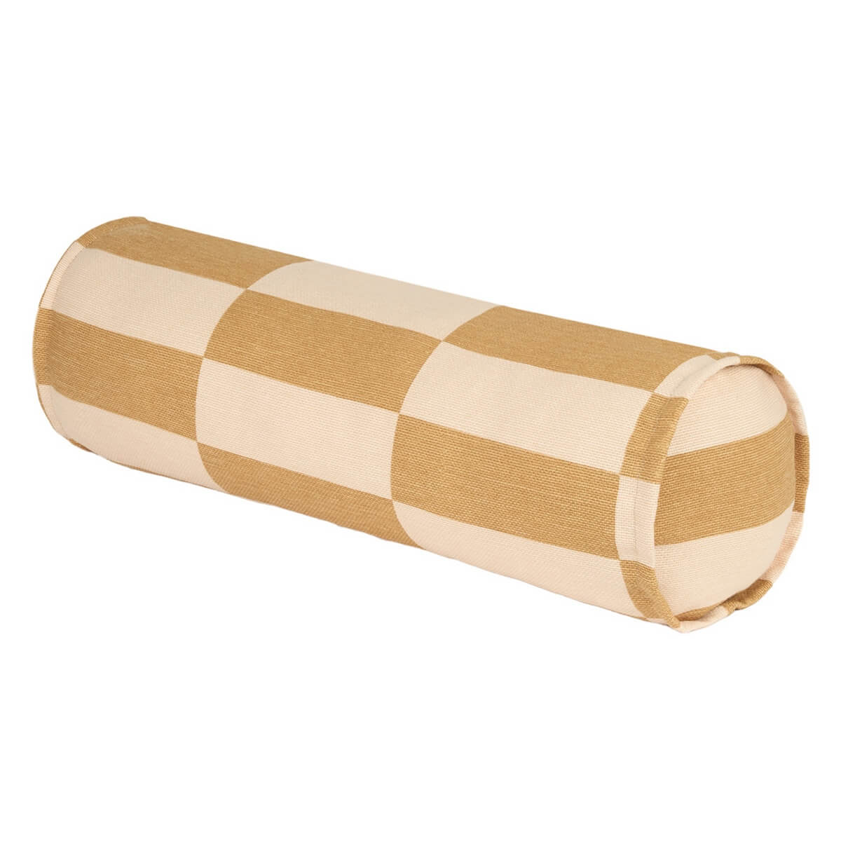 Coussin traversin VIBES  Nobodinoz Mustard and sand tiles