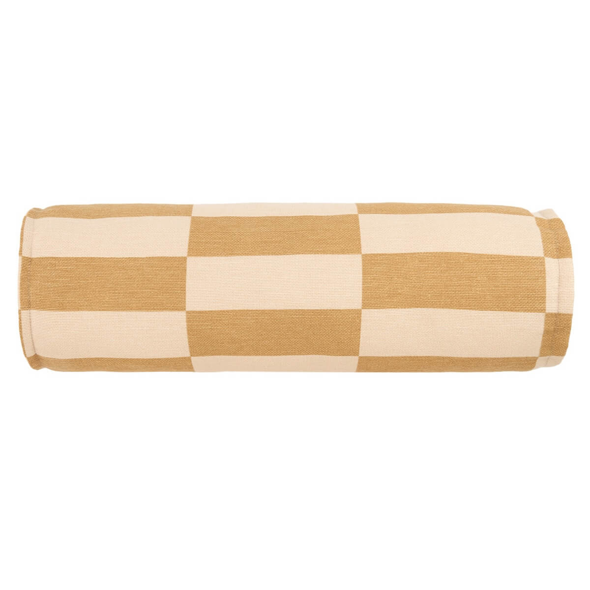 Coussin traversin VIBES  Nobodinoz Mustard and sand tiles