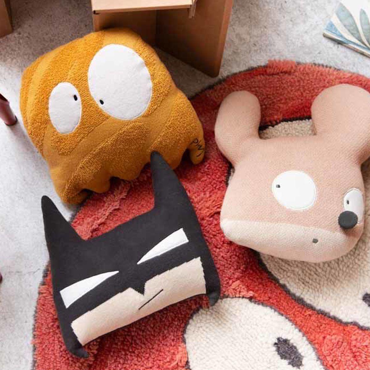 Coussin tricot 30x40cm GHOSTY Lorena Canals