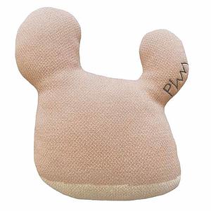 Coussin tricot 35x35cm MISS MIGHTY MOUSE Lorena Canals